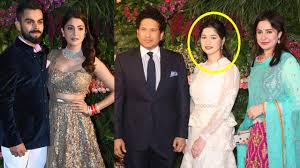 He also has the highest number of centuries in both formats of the game. Sachin Tendulkar S With Hot Daughter Sara At Virat Kohli Anushka Sharma S Wedding Reception Youtube