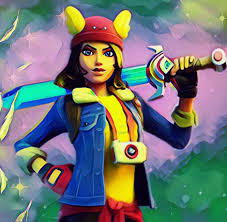This image is a great example of art as both tribute and promotion. Skye Fortnite Fanart Gamer Pics Fan Art Cat Wallpaper