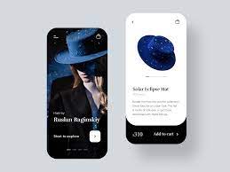 Fashion Hats Mobile App Web Development Design Mobile App Web Design Company