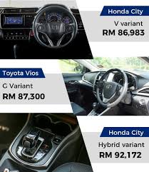 Toyota Vios Vs Honda City How Do They Compare Wapcar