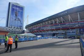 Only 66,000 tickets have been put on sale for saturday's game for security reasons; Live From Cardiff Broadcasting The 2017 Uefa Champions League Final