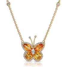 We did not find results for: 18k Orange Yellow Sapphire Butterfly Pendant Color Stone Necklace Necklace Diamond Jewelry