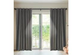 An independent blackout layer lines the back of the valance fabric to enhance the window treatment while allowing for the same drapability of naturally flowing curtains. 2x Blockout Curtains Blackout Curtain Window Eyelet Bedroom Grey 300cm X 230cm Matt Blatt