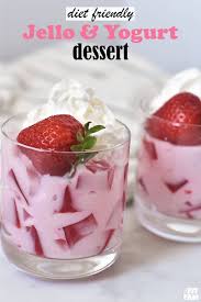 Low calorie strawberry dessert recipes. Low Calorie Jello Yogurt Dessert That Fit Fam