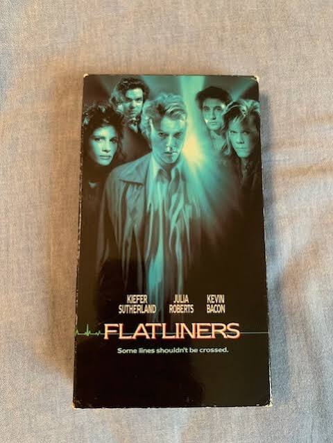 Flatliners Factory Sealed VHS TAPE 1991 Vintage Horror Kevin Bacon Julia Roberts