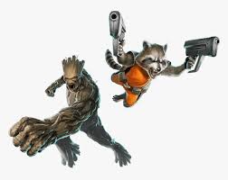 This version is a member of the guardians of the galaxy and served as one of sam alexander 's trainers. Guardians Of The Galaxy Cartoon Rocket Gun Hd Png Download Transparent Png Image Pngitem