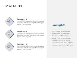 Lowlights Takeaways Lowlights Templates Slideuplift Infographic Powerpoint Business Powerpoint Presentation Powerpoint Templates