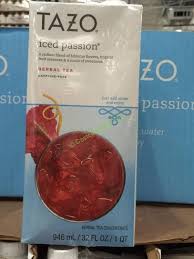 I was shocked that it was not listed as such in iherb. Tazo Iced Passion Tea 3 32 Ounce Container Costcochaser