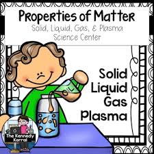 properties of matter solid liquid gas plasma