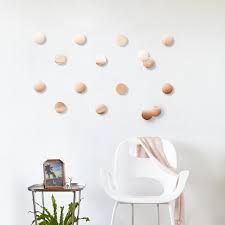 Decor4all collection of creative and stylish ideas for wall decoration with plates may inspire its readers to reuse. Bedroom Modern Wall Art Decor Self Adhesive Polished Copper Home Wall Decorations Affects Your Emotions Yes 1004368 880 Umbra Confetti Dots Home Wall Decor 16 Pack Easy To Install Great For Living Room Wall