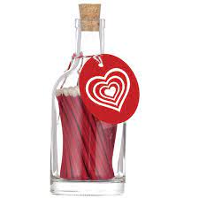 The Archivist Matches Glass Bottle Red Heart Trouva In 2021 Match Bottle Heart Gift Tags Glass Bottles With Corks