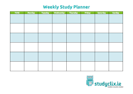 Studyclix Blog Study Plan For Junior And Leaving Cert Students Study Plan Template Study Plan Study Timetable Template