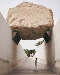 Levitated Mass The Structural Marvel By Michael Heizer Now Permanently Installed At Lacma Los Angeles C Artsy Photos Word Art Design Sculpture Installation