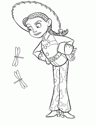 Download and print these toy story 2 jessie coloring pages for free. Jessie Toy Story Coloring Page Coloring Home