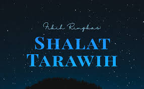 Jumlah rakaat sholat tarawih yang umum dikerjakan antara lain 11 rakaat dengan witir dan 23 rakaat dengan witir. Fikih Ringkas Shalat Tarawih