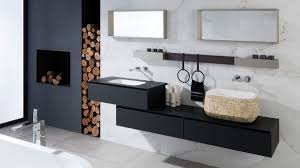 Des idees deco pour une salle de bains en noir et blanc m6 deco fr. Des Idees Deco Pour Une Salle De Bains En Noir Et Blanc M6 Deco Fr