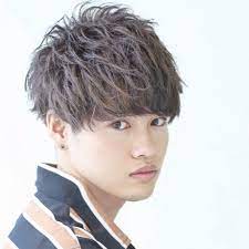 無造作前下がりマッシュ メンズヘア スタイリスト 前下がりマッシュ トレンドヘア