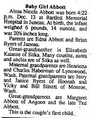 Edna Abbott and Brian Byers Elizabeth Katasse, Henrietta and Charles  Haberman