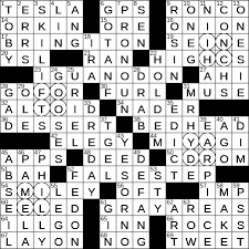 0616 20 Ny Times Crossword 16 Jun 20 Tuesday Nyxcrossword Com
