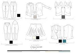 Pin On Fashion Technical Drawing