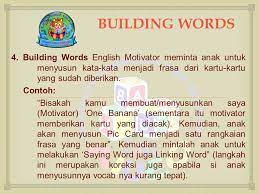 Kesehatan hanya sementara, seperti halnya kesakitan. Building Words English Bimba