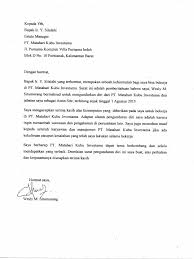 Format surat pengunduran diri : Contoh Surat Resign
