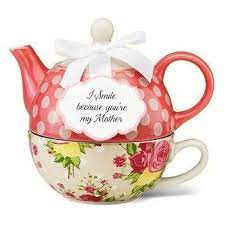 I Smile Because You Re My Mother Tea For One Set Tea Pots Tea For One Tea