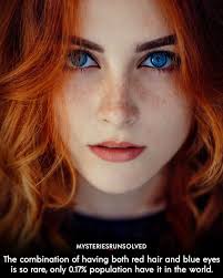Red Hair Blue Eyes Combination In 2020 Red Hair Blue Eyes Red Hair Woman Beauty Eyes