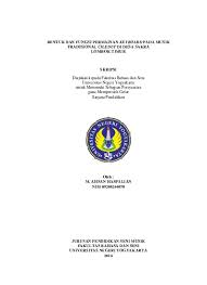 Musik tradisional huda merupakan jenis musik daerah yang cukup berkembang di nusantara yang berasal dari minangkabau, sumatera barat. Bentuk Penyajian Dan Fungsi Musik Tradisional Badendo Suku Dayak Kanayant Di Kalimantan Barat