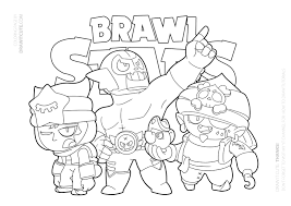Shoots out a pouch of fool's gold. Brawl Stars Coloring Pages Coloring Home