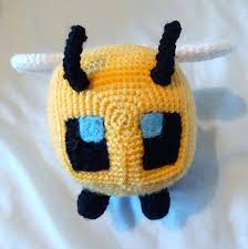 From cozy sweaters to colorful scarves, these knitting patterns cater to every skill level and offer a variety of stitches to try in every project. Minecraft Bee Crochet Pattern Amigurumi Bee Minecraft Plush Etsy In 2021 Crochet Patterns Amigurumi Crochet Bee Easy Yarn Crafts