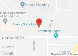 Travelers depend on map to see the… Illinois State Fair Aug 2021 Springfield Usa Trade Show