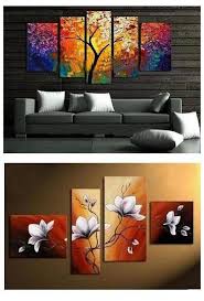 Pin On Sil 5 Panel Art Painting Extra Large Painting