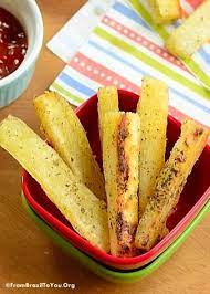 Easy And Healthy Yuca Fries Aipim Frito Recipe Cooking Recipes Food Recipes