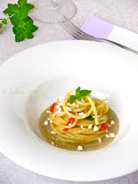 Al posto del basilico, per avere un gusto più fresco ed esotico, si può usare la menta. Feelcook Cucina Per Passione Spaghettoni Con Crema Di Melanzane Pomodorini E Feta