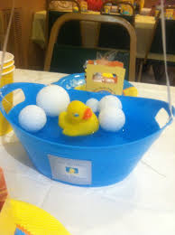 Blue centerpieces are perfect for a boy baby shower. 26 Best Rubber Duck Baby Shower Party Favors Baby Shower
