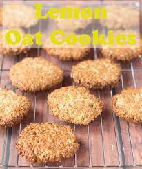 Lemon Oat Cookies Recipe Baking Recipes Uk Oat Cookie Recipe Healthy Cookies