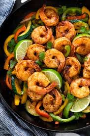 Shrimp Fajitas Jessica Gavin Recipe In 2020 Fajita Recipe Shrimp Fajitas Shrimp Fajita Recipe
