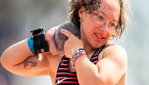 Discus thrower Sarah Mickey finishes sixth in heavy heat at Tokyo