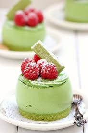 My Bare Cupboard Triple Matcha Mousse Cake Dessert Packaging Matcha Mousse Matcha Cake