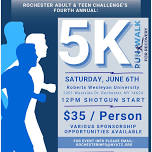 Rochester Adult & Teen Challenge 5K – Run / Walk For Recovery