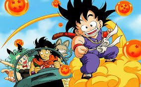 1 summary 2 powers and stats 3 others 4 discussions son goku is the main protagonist of the dragon ball metaseries. Hd Wallpaper Dragon Ball Flying Nimbus Kid Goku Black Background Studio Shot Wallpaper Flare