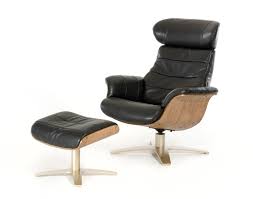 Modern Black Leather Reclining Chair With Ottoman New Orleans Louisiana Black Leather Recliner Leather Recliner Leather Recliner Chair