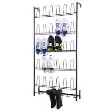 With its clean lines and durable material it will last a lifetime. Mygift Black Metal Wall Mounted Boots And Shoe Rack 18 Pair Entryway Shoe Storage Organizer Stand Entryway Shoe Storage Wall Mounted Shoe Rack Entryway Shoe