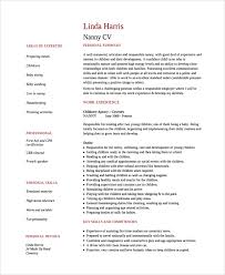 Nanny Job Description Resume Sample | Dadaji.us