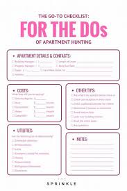 Apartment Hunting I Made These Mistakes So You Won T Have To Downloadable Apartment Hunting First Apartment First Apartment Checklist