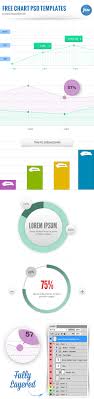 chart psd template set free psd files