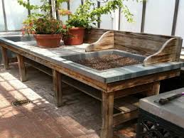 Potting Bench With Sink Nice Potting Bench With Sink Vizimac Pallet Potting Bench Potting Bench Greenhouse Shed