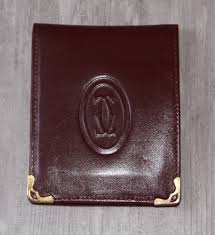 Porte Carte Cartier Haute Couture Cartier Paris Must Have Cuir Marron Vintage Tres Bon Etat Luxe Objet D Exception Auth Luxury Items Vintage 70s Cartier