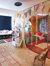 We wanted to keep the colors soft and pretty, with touches of gold! How To Get The Look Bohemian Style Kids Bedroom Petit Small
